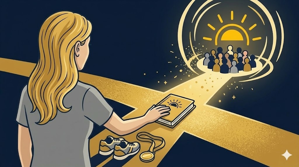 Illustration of self-discovery and identity after brain injury